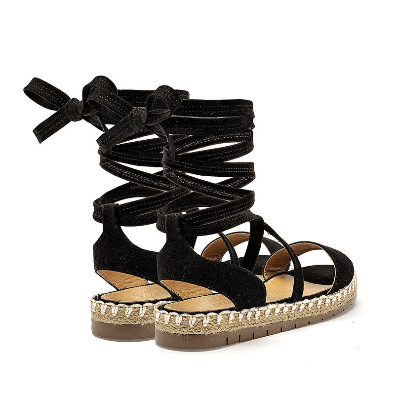 Moramora sandalia piso para mujer negro cod 140... image number null