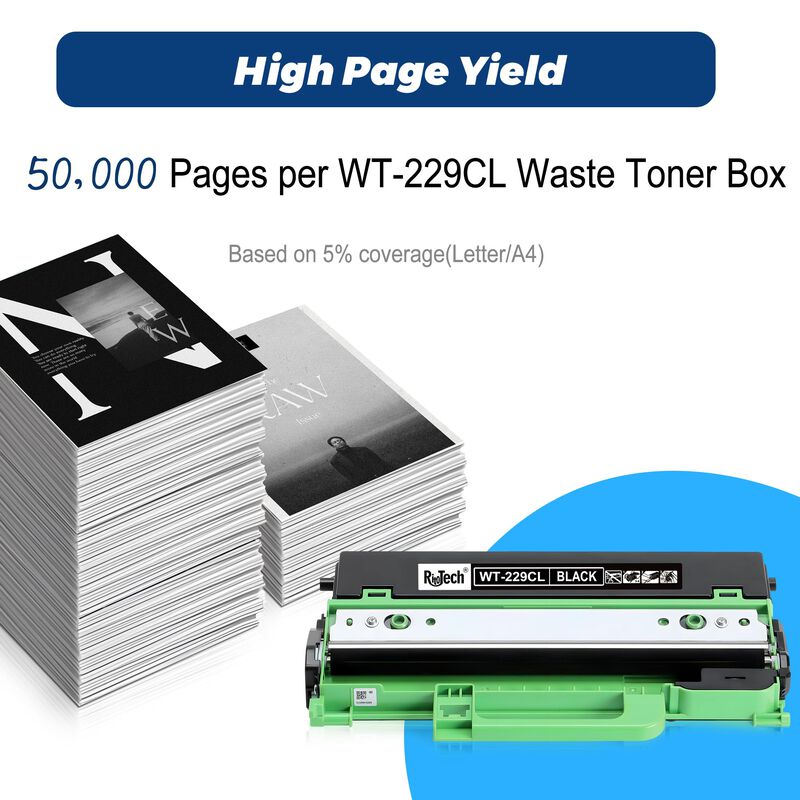 Caja De T&oacute;ner Residual Ritotech Wt-229cl Para I... image number null