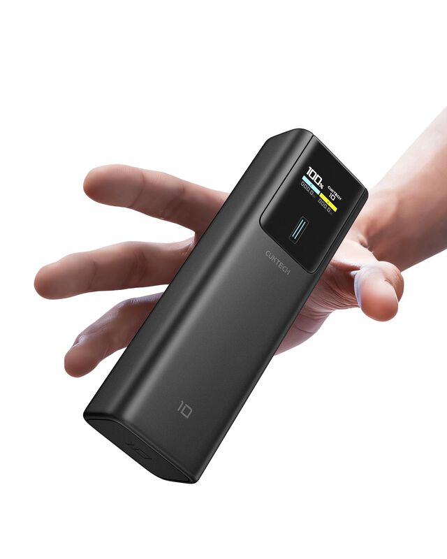 Power Bank Cuktech 100w 10000mah Con Pantalla T... image number null