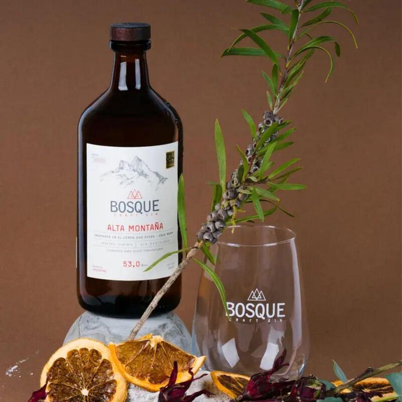 Ginebra Destilado Bosque Alta Monta&ntilde;a 500ml image number null