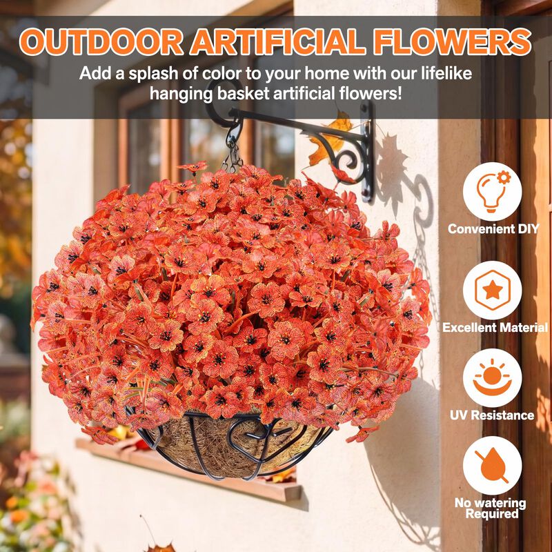 Flores Artificiales Powbrace Paquete De 22 Unid... image number null