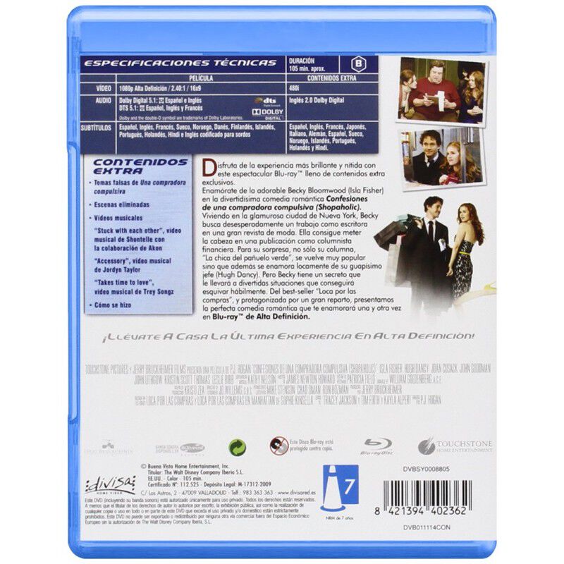 CONFESIONES DE UNA COMPRADORA COMPULSIVA (BLU-R... image number null