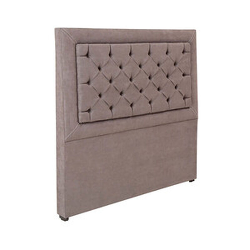 Cabecera King Size Dicasa Mary Gris Oscuro image number null