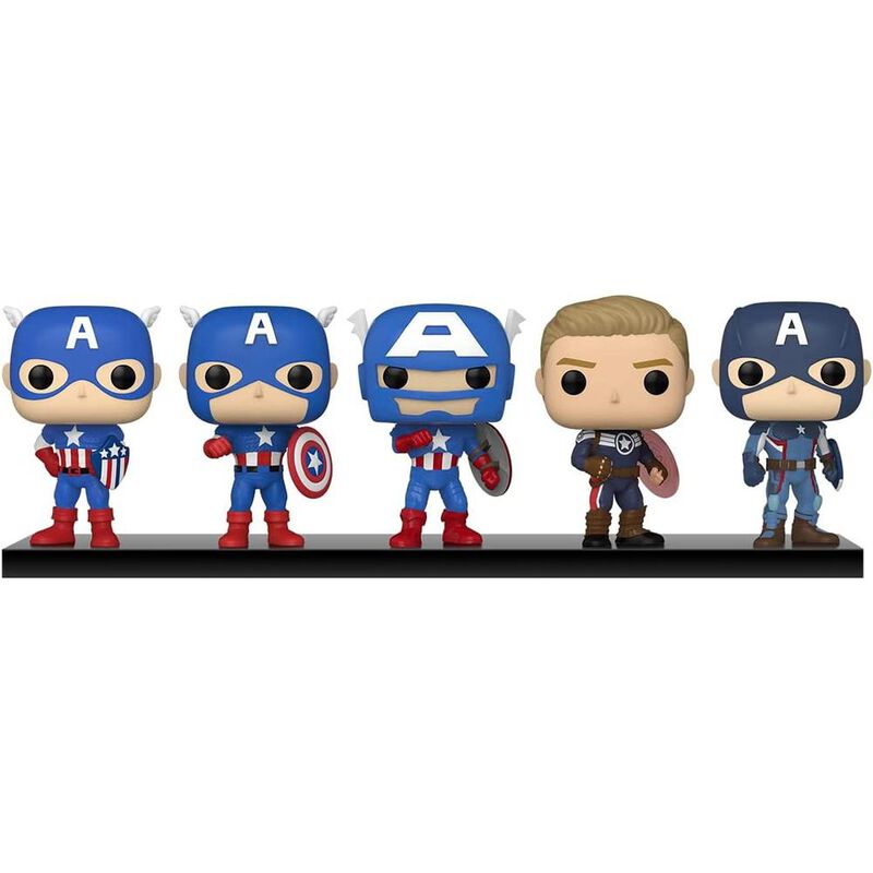 Funko Pop! Marvel: A&ntilde;o Del Escudo- Capit&aacute;n Am&eacute;r... image number null