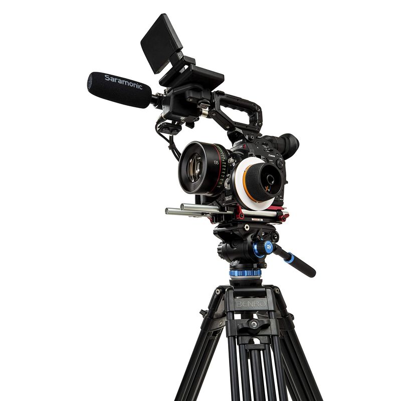 Cabezal De V&iacute;deo Fluid Video Head Benro S6 Pro ... image number null
