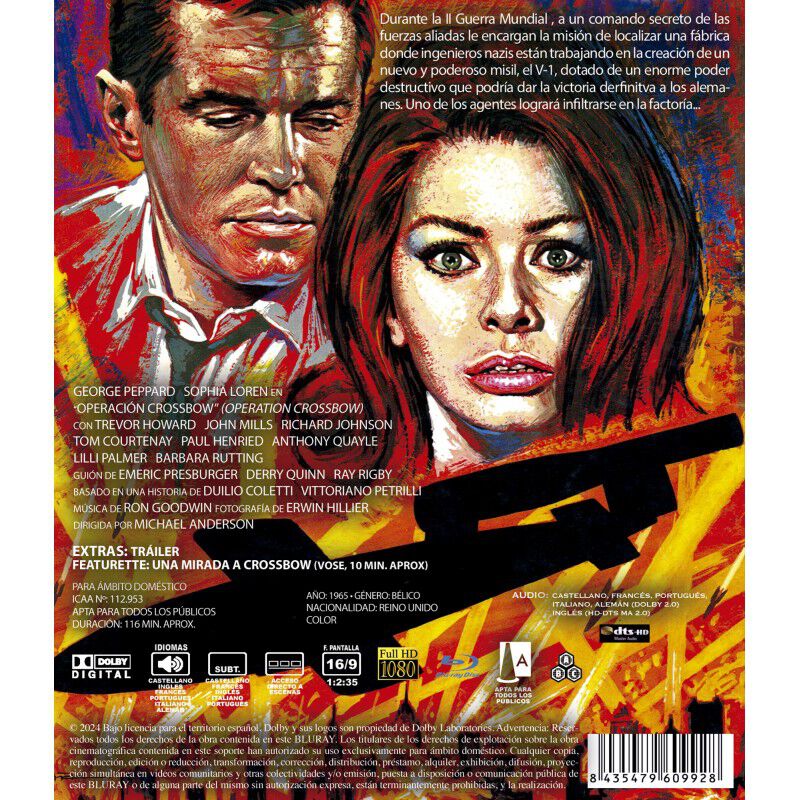 Operaci&oacute;n Crossbow [blu-ray.] (1965) Operation ... image number null