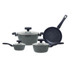 Bater&iacute;a de cocina FOODE set 7 piezas Vintage Gris