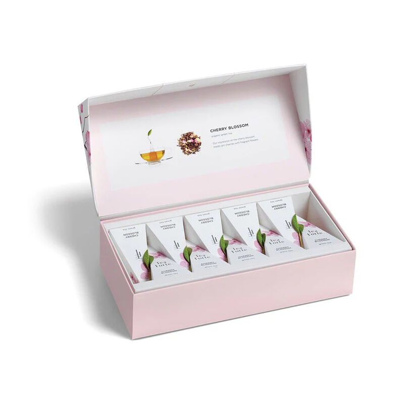 Té Tea Forte Pirámide Hanami Té Verde Cerezas R... image number null