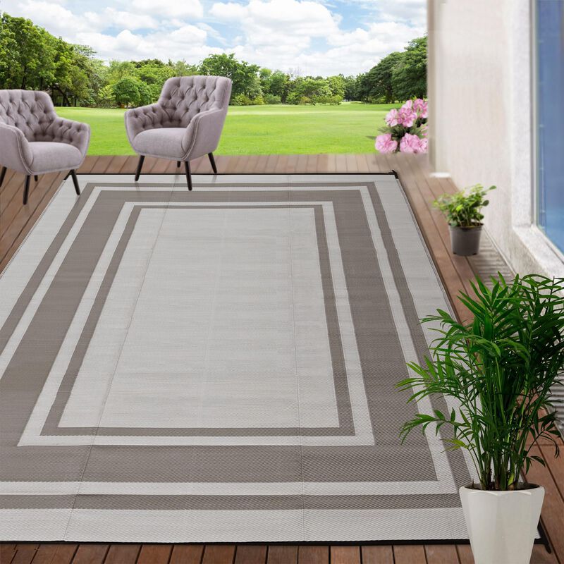 Alfombra Rurality 183x274 cm Impermeable Para E... image number null