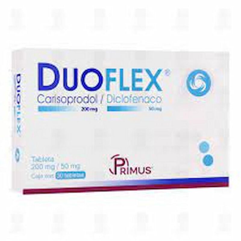 Duoflex 200/50mg 30 tabletas 200/50mg caja con ... image number null