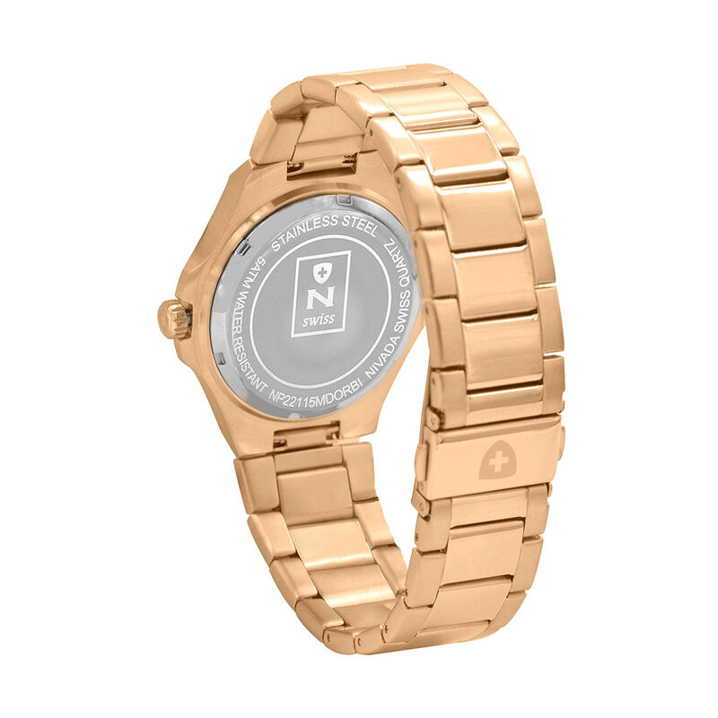 Reloj Nivada Executive Cab Dor/Ac Carat. Blanco... image number null
