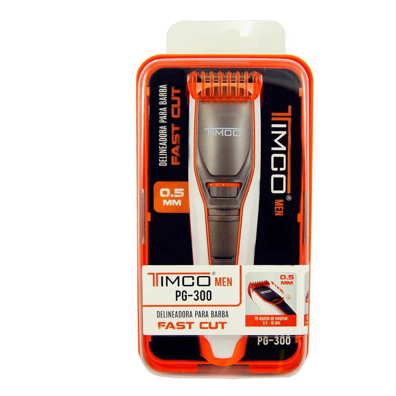 Recortadora Barba Timco Pg300N Recargable Con A... image number null