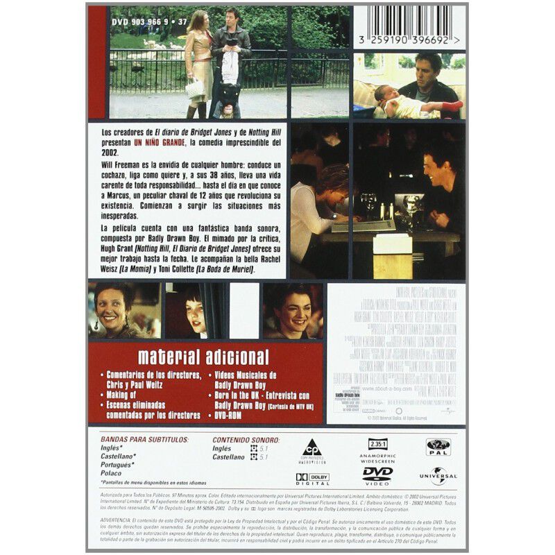 Un Ni&ntilde;o Grande [dvd] image number null