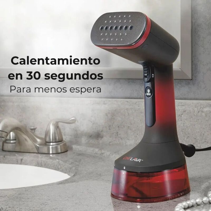 Plancha De Vapor Chi Lava Cer&aacute;mica Para Ropa Er... image number null
