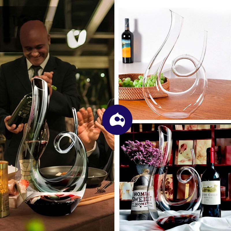 Jarra de Cristal para Vino Bluelander image number null