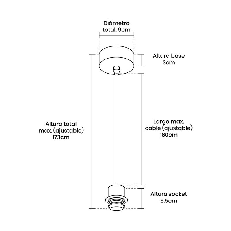 Socket Colgante MIL LUCES HANGING SYSTEM II - G... image number null