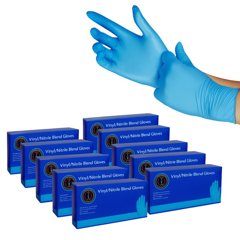 Caja con 1,000 Guantes Desechables Mezcla Vinil... image number null