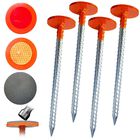Marcador De Topograf&iacute;a Wansruyi 30 cm Naranja, Paquete De 8, 1,35 kg