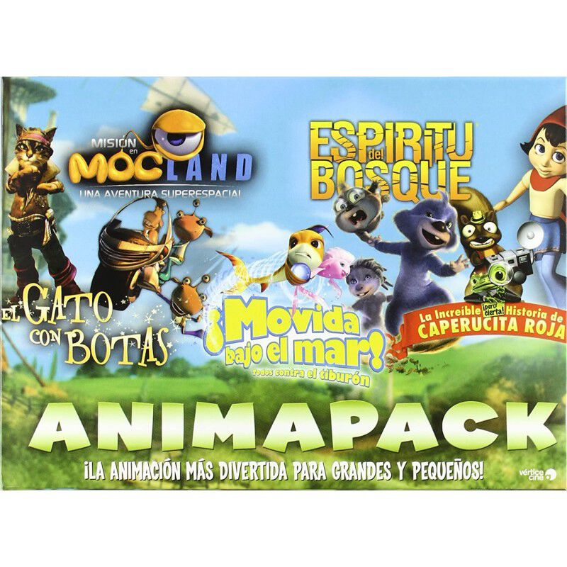 Pack Animaci&oacute;n [5 Dvds] El Gato Con.., Misi&oacute;n E... image number null