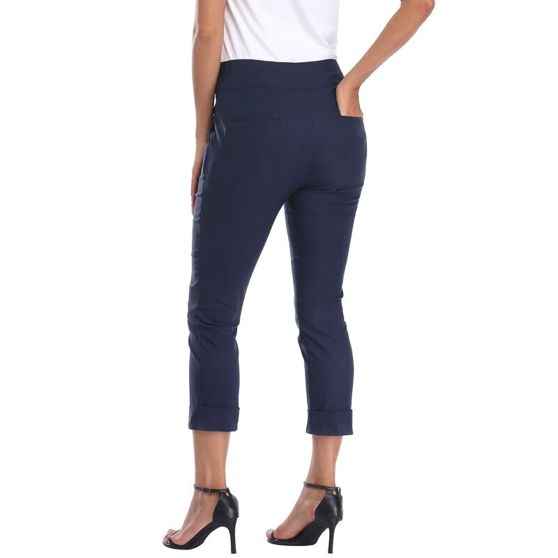Pantalones HDE Capri Azul Marino XL 61 cm con B... image number null