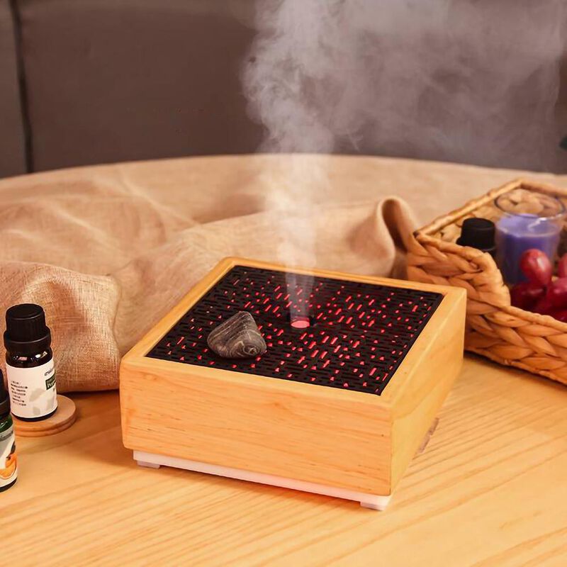 Difusor ultrasónico de aromaterapia madera image number null