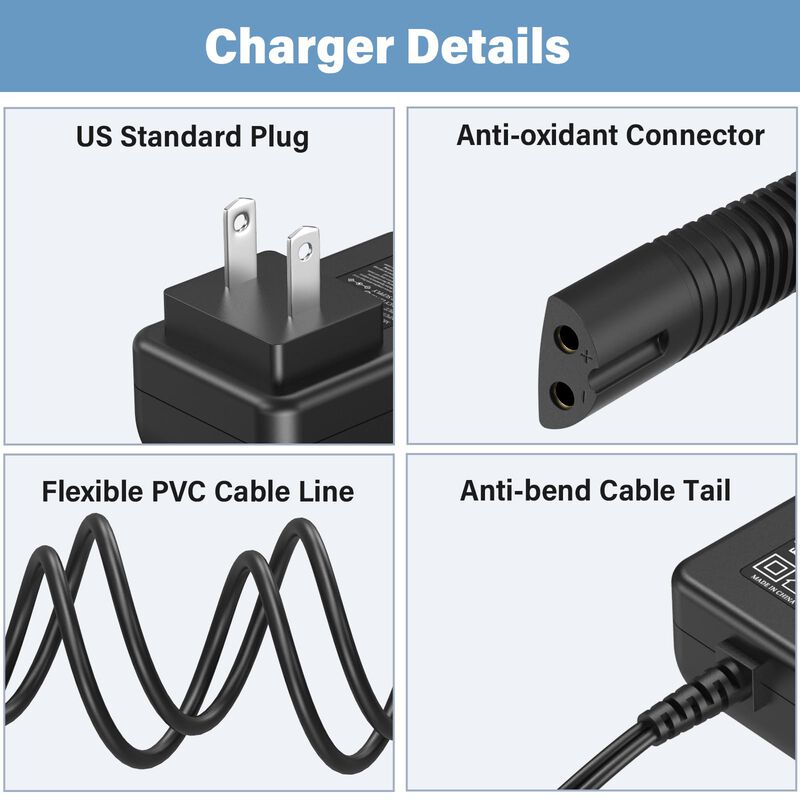 Cable De Alimentaci&oacute;n De 4,5 V Para Babyliss Pr... image number null