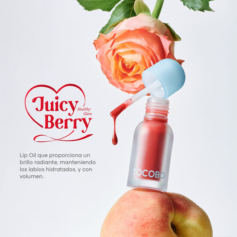 Tocobo Juicy Berry Plumping Lip Oil 05 Rosy Gir... image number null