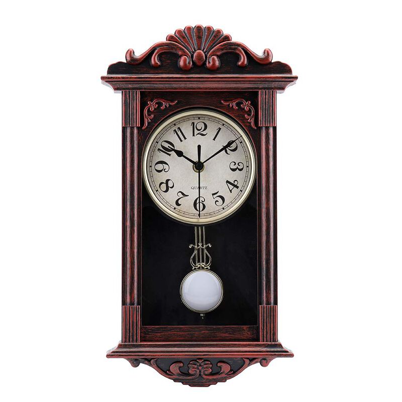 Reloj De Pared Con Forma De P&eacute;ndulo Jomparis, R... image number null