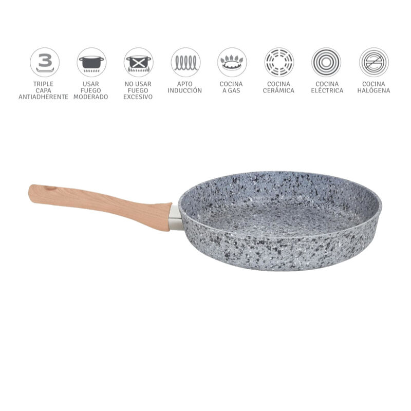 Sart&eacute;n Hudson Granito Stone Aluminio Forjado 28... image number null