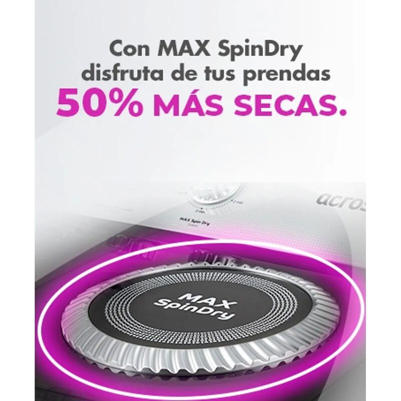 Lavadora Dos Tinas Acros Blanco 19 kg image number null