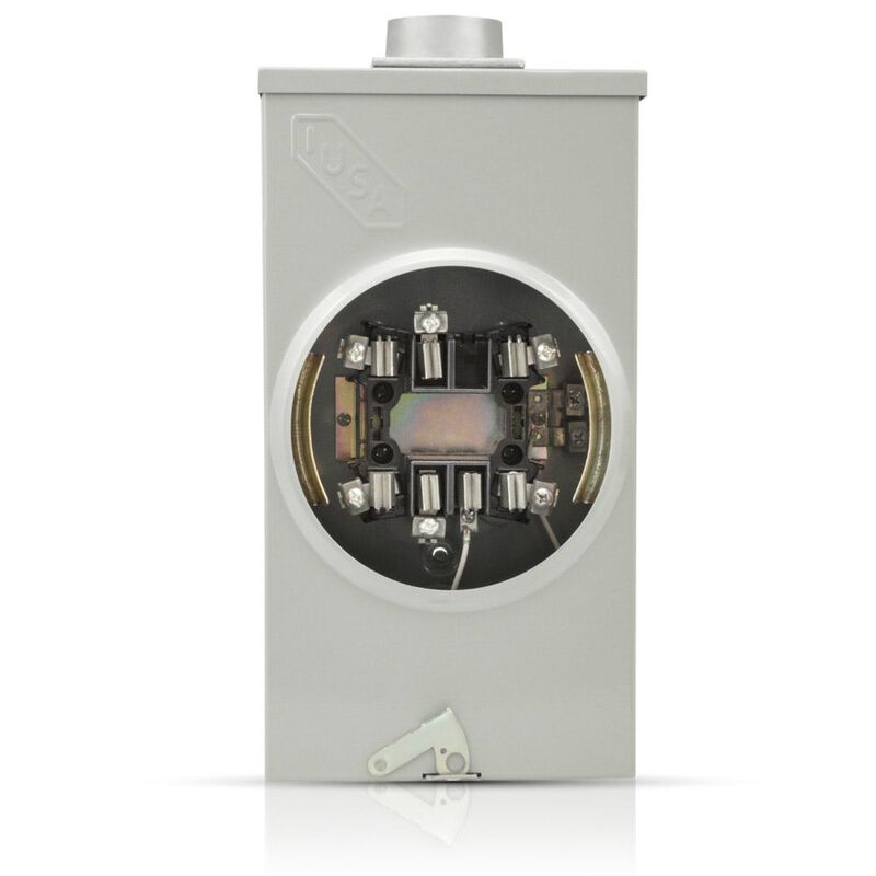 Base Medidor de Luz 7 Terminales A&eacute;rea - Subter... image number null