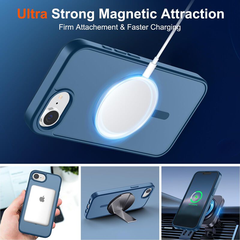 Funda Magn&eacute;tica Supfine Para Iphone 16e 2025, C... image number null
