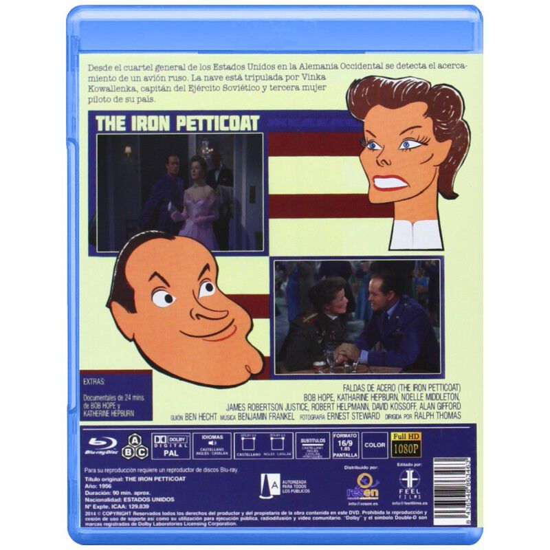Faldas De Acero [blu-ray] (1956) The Iron Petti... image number null