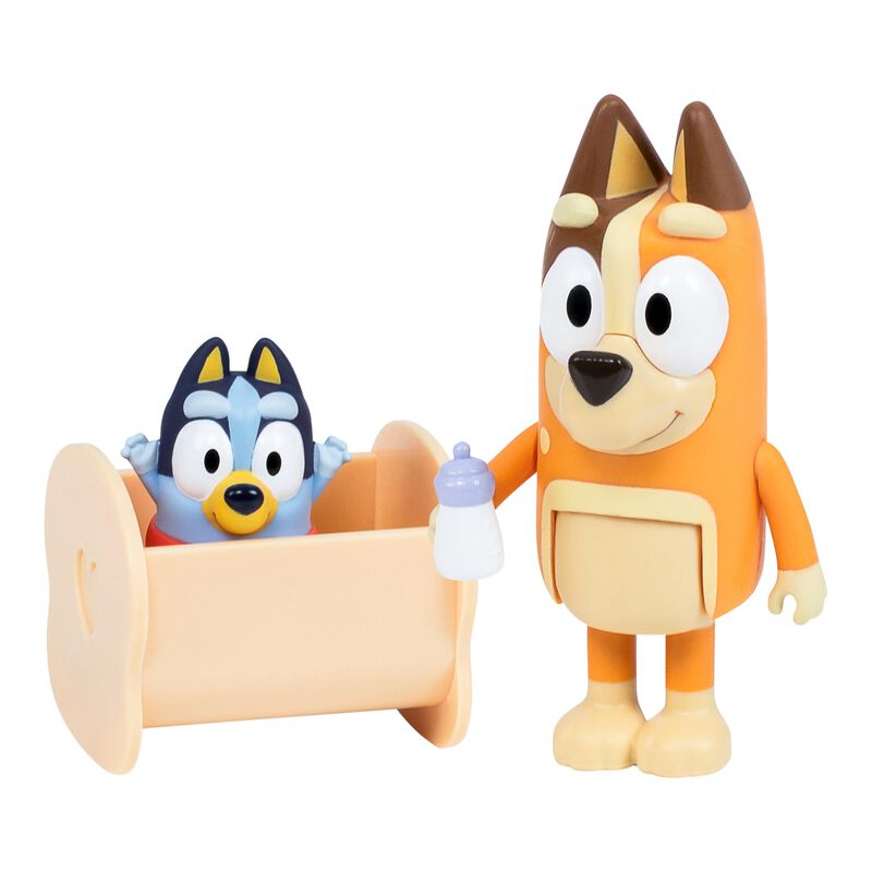 Paquete De 2 Figuras Bluey Baby Race Con Acceso... image number null