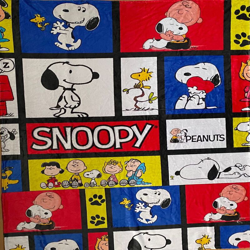 Exclusiva! Cobija Frazada Ultra Suave Snoopy Co... image number null