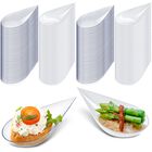 Platos Para Aperitivos Tessco For You 200 Uds 20 &times; 5 cm Blanco/transparentes