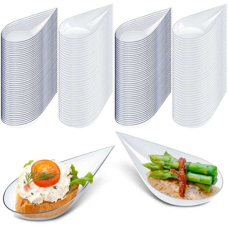 Platos Para Aperitivos Tessco For You 200 Uds 2... image number null