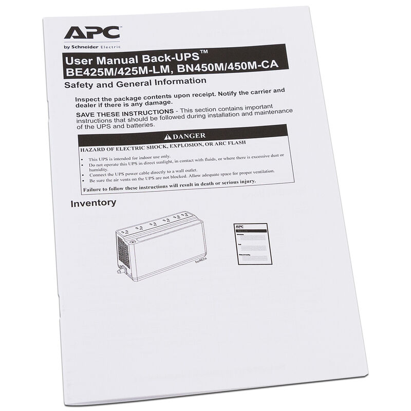 UPS APC ES BE425M-LM de 425VA (255W) de 6 conta... image number null
