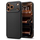 Funda Spigen Para Iphone 17 Pro Max Liquid Air (tpu), Color Negro Mate