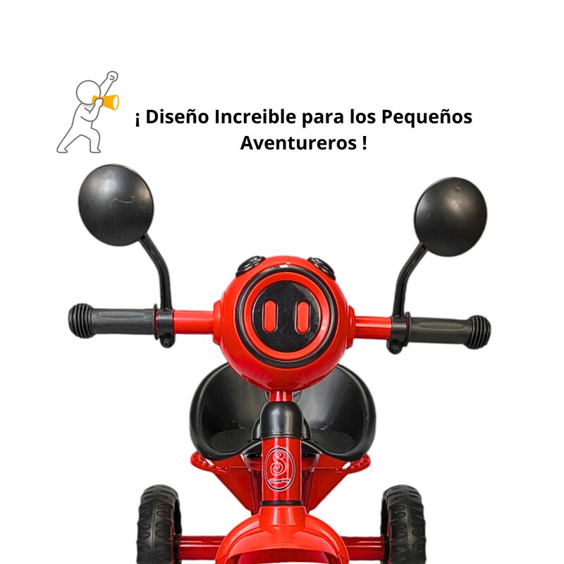Triciclo Infantil con Luz y Sonido, 3 a 5 A&ntilde;os ... image number null