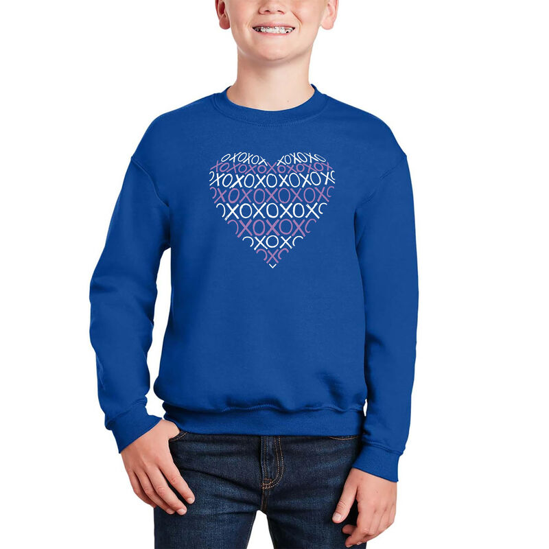Sudadera De Cuello Redondo Word Art Para Ni&ntilde;o -... image number null