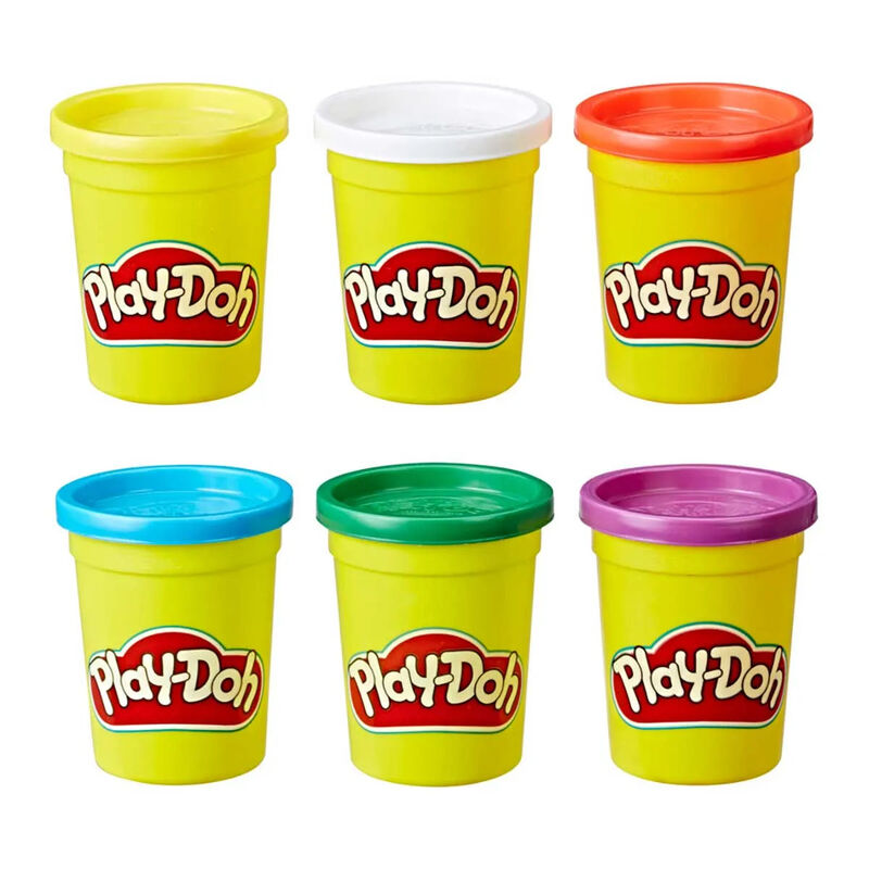 Play-Doh Paquete de 6 Latas  Masas Moldeables image number null