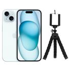 iPhone 15 128GB Azul E-SIM Reacondicionado + Tripode