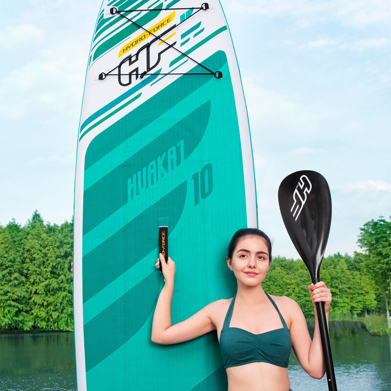 Tabla Acuática con Remo Bomba de Inflado Correa... image number null