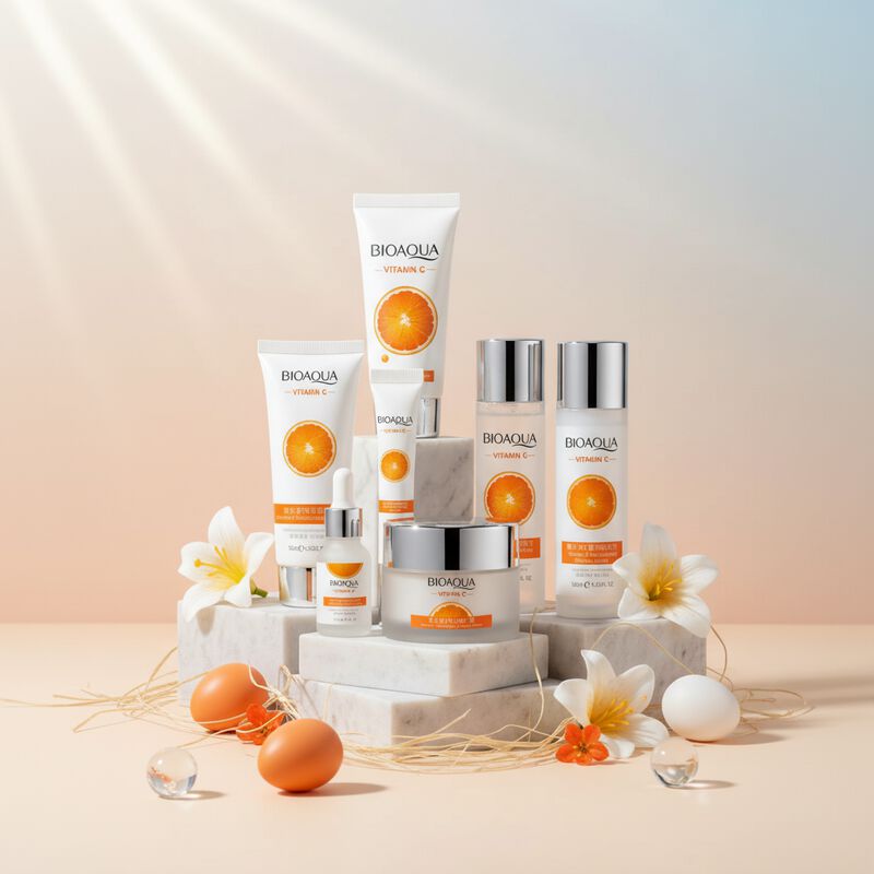 Kit Skincare Bioaqua Con Vitamina C Y Extracto ... image number null