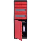 Organizador Almacenamiento 4 cajones y puerta repisas