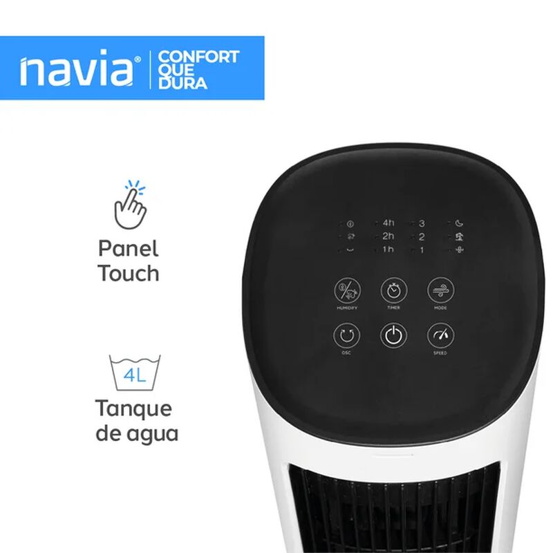 Enfriador De Aire Navia Mod. EN4T 4Lts Cr Timer image number null