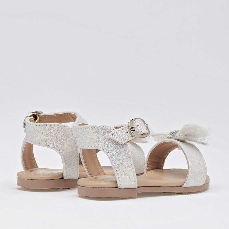 Ks Sandalia para bebé niña blanco tornasol image number null
