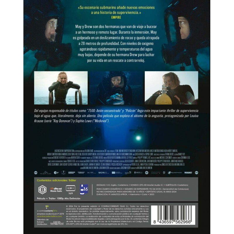 La Inmersi&oacute;n [Blu-ray] (2023) The Dive image number null