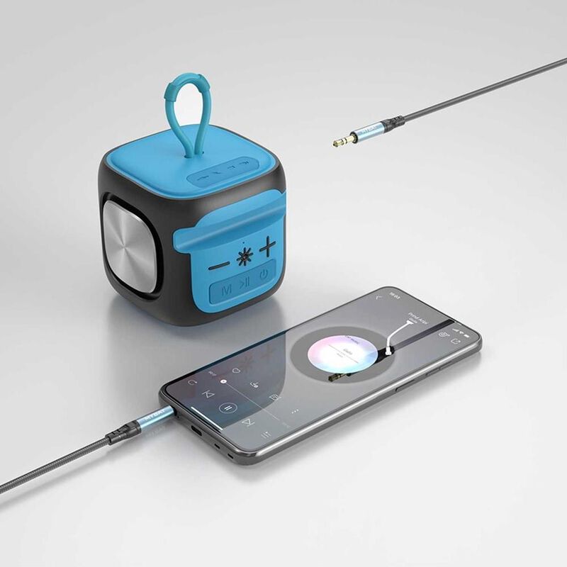 Cable de Audio MYBAT 3.5mm Macho-Macho Negro UN... image number null